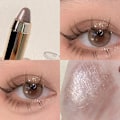 Miniatyrbilde 3 av 5: 3 stk Dobbelthodet Høylys Øyenskyggepenn Øyenskyggestift Perle Øyemakeup