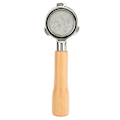 Pikkukuva 8 / 8: Pohjaton Portafilter 54mm 3 Korvaa Massiivinen Puukahva Ruostumaton