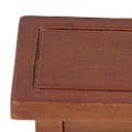 Miniatyrbillede 2 af 5: 1:12 Dukkehustable Te/Kaffebord Træ Miniature Endebord Møbler Tilbehør Leg Legetøj