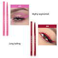Miniatyrbild 2 av 6: 6 Färger Vattentät Ögonpenna Set Matt Långvarig Eyeliners Ögonmakeup Pennor, Retraktila