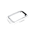 Miniatyrbillede 6 af 8: 7 stk. Frontgitter Trim Ring Krombelagt Modifikation Udskiftning til Grand Cherokee 2014‑2016