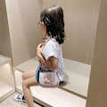 Miniatyrbillede 5 af 6: Lille Sød Prinsesse Håndtaske Skuldertaske til Småbørn