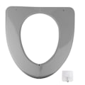 Miniatyrbillede 2 af 2: Foldbar Potte til Toilettræning af Småbørn, Potte til Børn, Drenge & Piger (Grå)