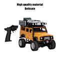 Pikkukuva 7 / 8: 2.4G Kauko-ohjattava Kiipeily Maastoauto Simulaatio 1:28 Mini RC Auton Leikki Keltainen