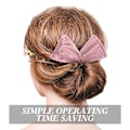Pikkukuva 4 / 5: 4 kpl Deft Hair Bun Maker - Donitsihiusnuttura Ranskalaiseen Hiustyyliin