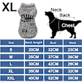 Miniatyrbillede 2 af 5: Hunde-Sweater til kæledyr, varm hundepj, blød kattesweater, hvalpeklæder, sweater til små hunde, vinterhundetrøje (Fiskeknokkel)