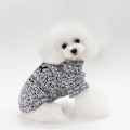 Miniatyrbillede 5 af 5: Hunde-Sweater til kæledyr, varm hundepj, blød kattesweater, hvalpeklæder, sweater til små hunde, vinterhundetrøje (Fiskeknokkel)