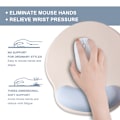 Miniatyrbillede 5 af 6: Ergonomisk Mussemåtte i Sød Farve, med Gel-Håndledsstøtte, Skridsikker til Hjemmekontor