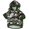 Miniatyrbild 1 av 7: Pojkars hundtröja Camo Outfits för hundar Camouflage Costume Dog Camo Hoodie Yorkie kläder för små hundar