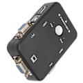Miniatyrbild 3 av 8: USB 2.0 KVM-switch 1920x1440 2-ports Dubbelskärm KVM-switch för WIN95 98 98SE 2000 ME XP