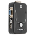 Miniatyrbild 4 av 8: USB 2.0 KVM-switch 1920x1440 2-ports Dubbelskärm KVM-switch för WIN95 98 98SE 2000 ME XP