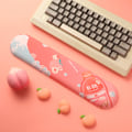 Miniatyrbillede 3 af 5: Håndledsstøtte til tastatur, behagelig memory foam fyld, skridsikker, sød sodavand