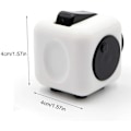 Miniatyrbilde 7 av 8: Appash Fidget Cube Stress og Angsttrykkavlastende Leke - Perfekt for Voksne og Barn [Gaveidé][Avslappende Leke][Stressavlastning][Mykt Materiale]