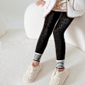 Miniatyrbillede 6 af 6: Vinter Pige Leggings Bukser, Uigennemsigtige Strømper, Elastiske Varme Strømper, Vinter Lange Pige Leggings