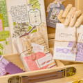 Miniatyrbilde 4 av 6: Fargepapirkube, Mini Memo Papirblokker Notatpapir Påminnelser (Ikke Limende), Assorterte Farger, 200 ark