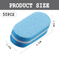 Miniatyrbild 2 av 6: Mini Nagelfilsblock, 100/180 Grit Svamp Nagelfils för Akrylnaglar, Poleringsblock Dubbelsidigt för Manikyrverktyg