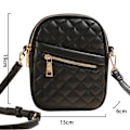 Miniatyrbild 2 av 5: Crossbodyväska för kvinnor, axelväska i läder, mobiltelefonväska, liten crossbody, justerbar axelrem, mobilväska, plånbok, handväska för kvinnor