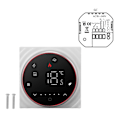 Miniatyrbild 2 av 8: Smart Termostat 1 Vecka Programmerbar LED-Display Sänkt Rektangulär Bas Digital Termostat AC95‑240V för Pannvärme System Svart