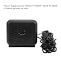 Miniatyrbillede 7 af 8: Universal Bil Mini Ekstern Højttaler To-vejs Radio Højttaler Udskiftning til YAESU FT‑7800R FT‑7900R FT‑8800R FT‑8900R