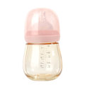 Miniatyrbillede 1 af 5: Baby Spildsikker PPSU Strå Vandflaske med Silikonkant Tud, BPA & Ftalatfri