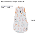 Miniatyrbilde 2 av 5: Sleeveless sovepose for baby, tynn sovepose for barn om sommeren