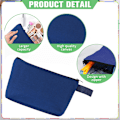 Miniatyrbillede 3 af 5: Canvas Kosmetikposer i Bulk - Rejse Kosmetikposer - Simpel Makeuppung - Multifunktionel