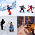 Miniatyrbild 5 av 5: Vinterhandskar för barn, vattentäta och isolerade snöhandskar för utomhusaktiviteter