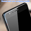 Miniatyrbillede 4 af 5: Skærmbeskytter iPhone 16 Pro - 3D Hærdet Glas Sort