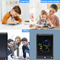 Pikkukuva 5 / 5: Värillinen piirustus LCD-tabletti lelu kirjoitus tabletti joululahja
