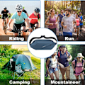 Miniatyrbild 5 av 6: Remväska, trendig crossbody-väska, bröstväska för män, multifunktionell cykelaxelväska för kvinnor