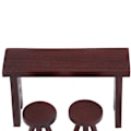 Miniatyrbillede 3 af 8: 1:12 Dukkehustable Miniature Bar Counter Stol Møbler Dukkehust Dekoration Tilbehør