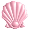 Miniatyrbillede 2 af 2: Sommer Shell-Formet Oppustelig Swimmingpool Flydende Raft PVC Vand Seng