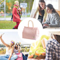 Miniatyrbild 5 av 6: Isolerad Lunchväska Enkel Bento Kylare Lunchväska för Lunchlåda för Kvinnor Män Vuxen Picknick Arbeta Vandring Strand