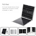 Miniatyrbild 3 av 6: SOLPERK Solar Panel Kit 50W 12V, Solar Batteri underhållsladdare underhållare + Uppgradering Vattentät Controller + Justerbart fäste för Båt Bil RV