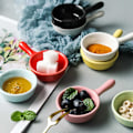 Miniatyrbild 5 av 5: 8 st Keramik Såsfat, Chip & Dip Set, Färgglada Mini Skålar, Ketchup, Sidomat, Servis, Kryddor, Relish Tallrik, Sojasås Fat