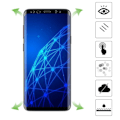 Miniatyrbillede 5 af 5: 3x Fuld Dækkende Skærmbeskyttelse til Samsung S9 i Plast Transparent one size