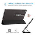 Miniatyrbild 3 av 4: AirCase Mjukt Skal för iPad 9.7 Tum iPad Air 1/2 Modell A1822 A1823 A1893 A1474 A1475, Mjukt TPU Skyddsfodral Svart
