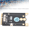 Miniatyrbild 4 av 6: Adapterkort Mini PCI‑E till BCM94630 Konverterare för Windows 7 / Windows 8 / Windows 8.1