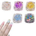 Pikkukuva 1 / 6: 5 kpl Crystal Mermaid -kynsikoristeet, Caviar Round Bead Flatback -kynsikoristeet