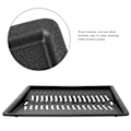 Miniatyrbillede 1 af 2: Rektangulær, Non-Stick Grillpande til Kød, BBQ Plade til Kommerciel Brug