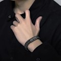 Miniatyrbilde 4 av 5: Armbånd i rustfritt stål, Franco Link, for menn og kvinner