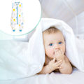 Miniatyrbillede 4 af 8: Sommertynde baby-onesies, bomuldsbaby-anti-spark-tæppe, børnevest-sovepose med fødder