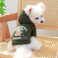 Miniatyrbillede 5 af 7: Hundejakke til små hunde Vinter Hund Hoodie Trøjer Varme Hundeklæder til små hunde Chihuahua Frakke Tøj Hvalp Kat Kostume