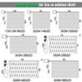 Miniatyrbillede 3 af 5: 6X4m 880LEDs LED lyskæde indendørs udendørs julelys