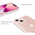 Miniatyrbillede 2 af 5: Kompatibel med iPhone 13 Case Clear Glitter Sparkle Bling