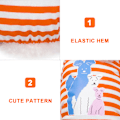 Miniatyrbild 3 av 5: Hundpyjamas för små hundraser Mjuk valp Onesie Katt Overall Bekväma husdjurskläder (Orange)