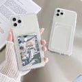 Miniatyrbild 3 av 11: Iphone, Skal, Slot, Korthållare Transparent IPHONE 13