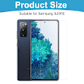 Pikkukuva 3 / 5: Kattava Galaxy S20 FE Näytönsuoja Nanoedge Suojamuovi läpinäkyvä