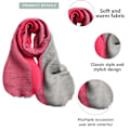 Miniatyrbillede 3 af 7: Dameskål Stor Pashmina Sjal og Wraps Tæppe Sjal til Aftenskjole Varmt Dagligt Rejse Kontor, 68cm*200cm