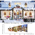 Miniatyrbild 3 av 5: Jul LED-projektor Jul med IP65 vattentät och timer, projektionslampa med snöflingor 54 m² för julklappar, inomhus och utomhus